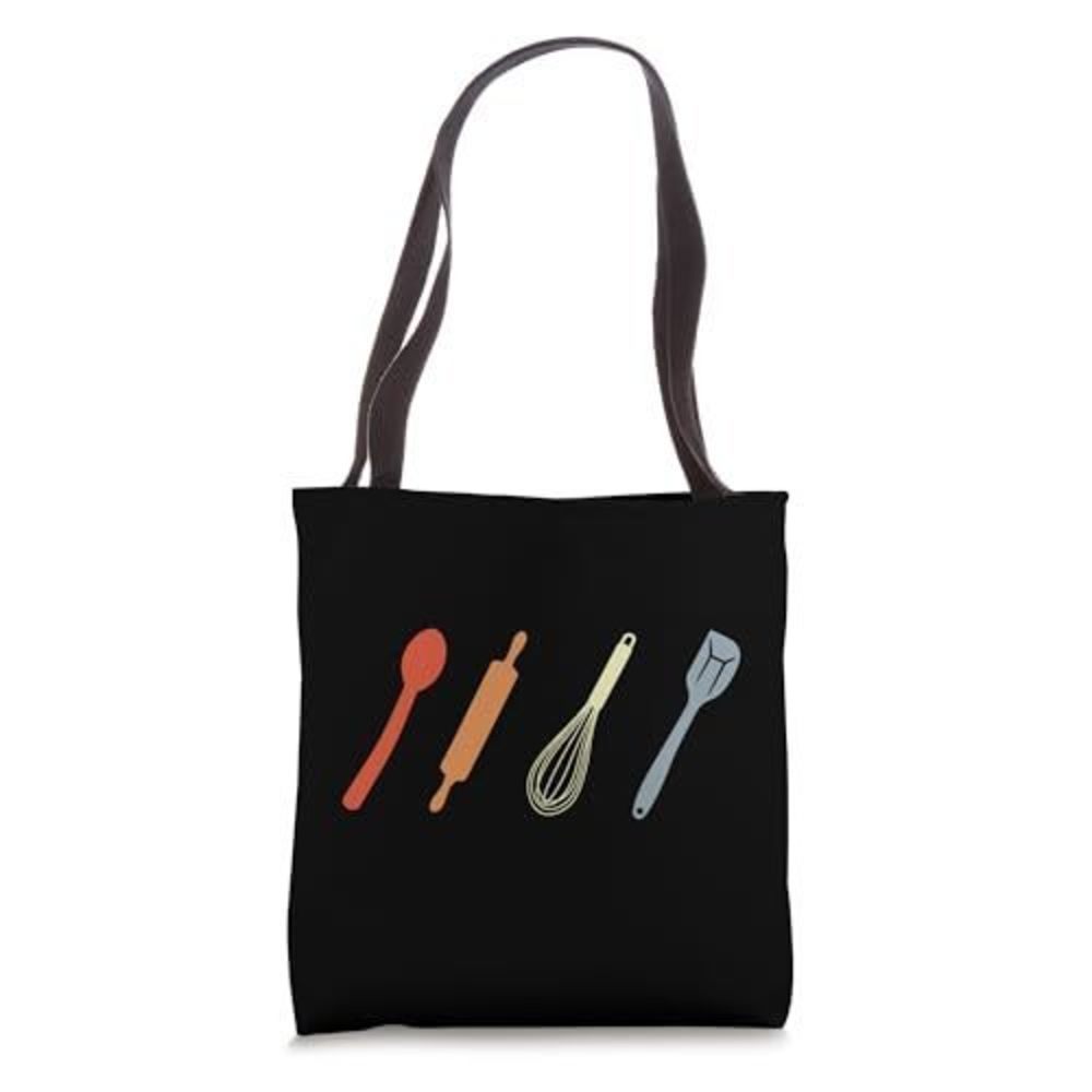 Vintage Baking Tools Sketch Baking Lover Pastry Tote Bag o_o